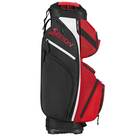 Srixon Premium Golf Cart Bag Red Black Scottsdale Golf