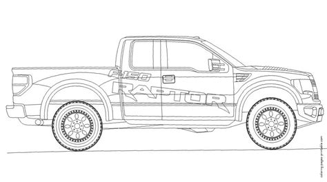 Ford F Coloring Pages