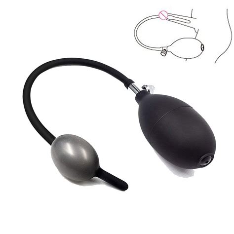 Silicone Inflatable Urethral Plug Stretching Urethral Sound Penis Toys