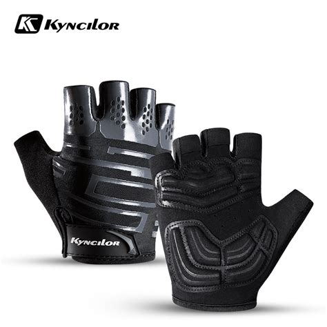 Kyncilor Cycling Gloves Summer Gloves Sbr Touch Screen Bike Gloves Half