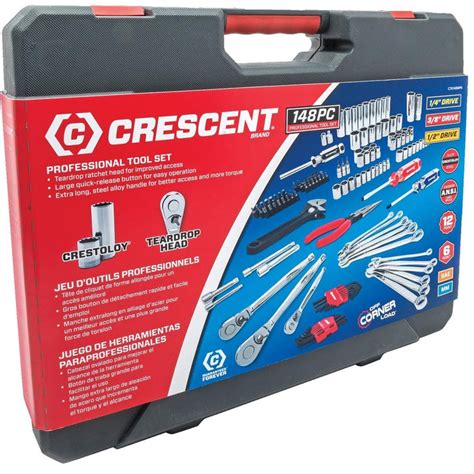 148 Pc Crescent Tool Set — Gemplers