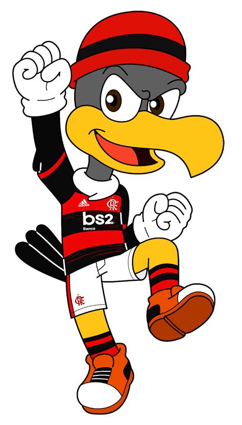 Mascotes do Brasileirão Desenhos: Flamengo do Urubu Desenho Mascote