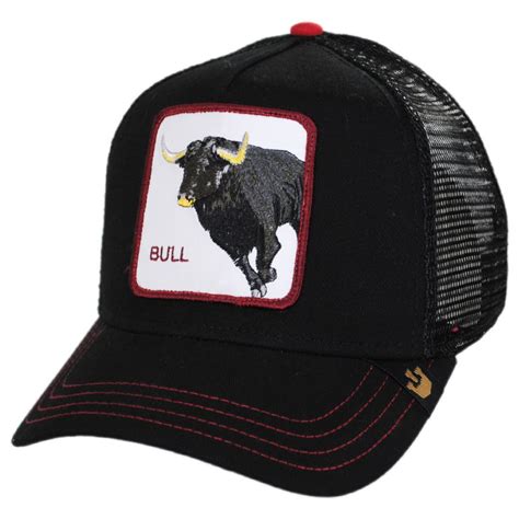 Goorin Bros Bull Trucker Snapback Baseball Cap Snapback Hats