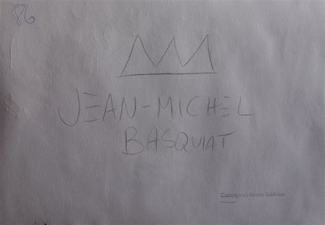 Fine Unique Painting Expressive Figure Signed Jean Michel Basquiat