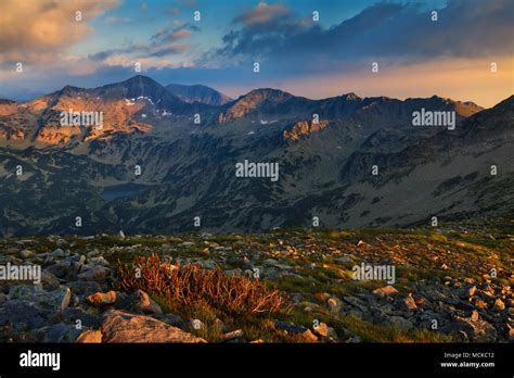 The Picturesque Landscape In The Mountains Pirin Mountains Bulgaria