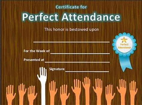 Perfect attendance clipart black and white. Church Certificates