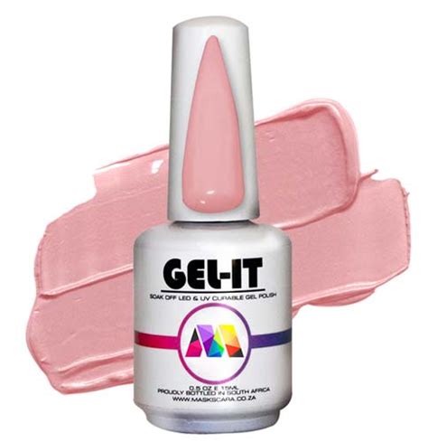 Mountbatten Pink Gel Polish 15ml Professional Hair Nail And Beauty