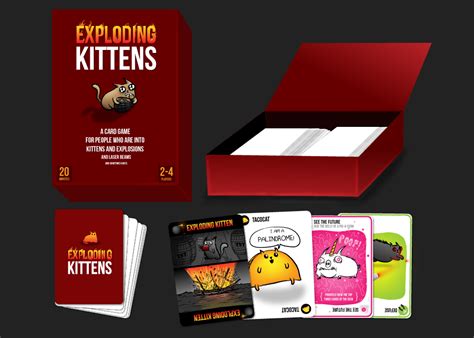 Protects you from a cat bomb. Exploding Kittens Card Game | The Coolector