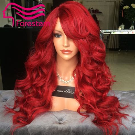 Popular Red Wig Human Hair Buy Cheap Red Wig Human Hair Lots From China