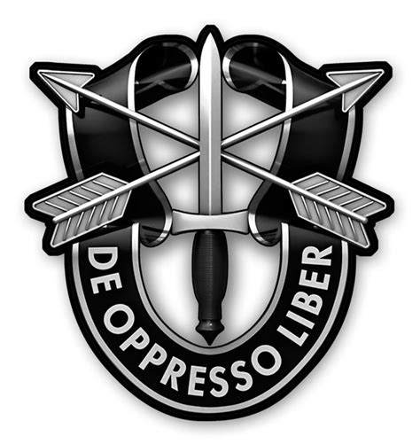 Special Forces De Oppresso Liber Sign Round Canopy
