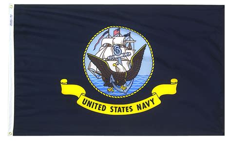 Us Navy Flag 2×3′ Nylon All Nations Flag Company