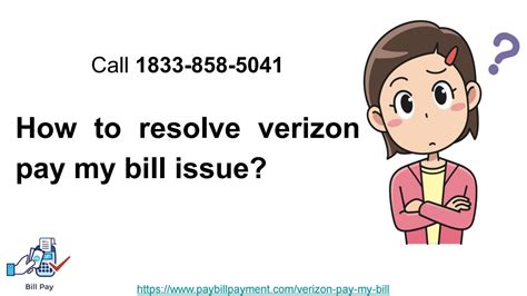 How To Resolve Verizon Pay My Bill Issue Call 1833 858 5041 By