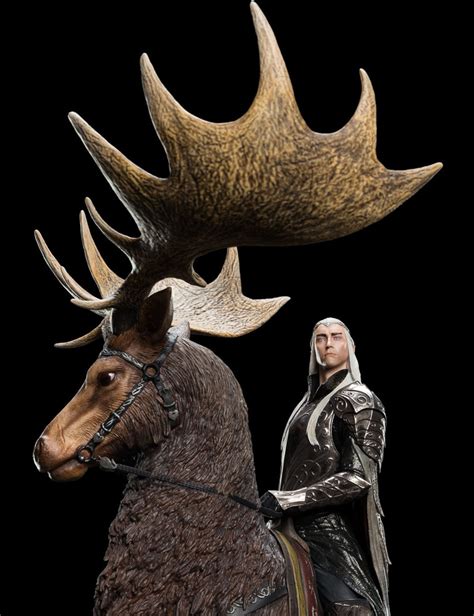 Thranduil On Elk The Hobbit Battle Of The Five Armies Time To Collect