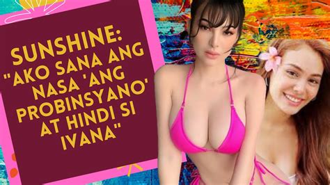 Sunshine Guimary Ako Sana Ang Nasa Ang Probinsyano At Hindi Si Ivana