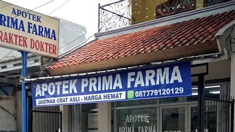 Apotek Prima Farma Sirsak Perusahaan Farmasi