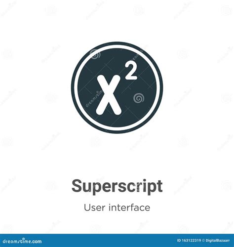 Superscript Sign Stock Illustrations 25 Superscript Sign Stock