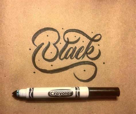 Lettering Collection 9 Crayola Edition On Behance