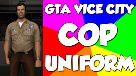 Gta Vice City Cop Uniform Youtube