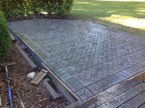 Colors used were charcoal and adobe direct url: Pin on Paragon Services Decorative Concrete