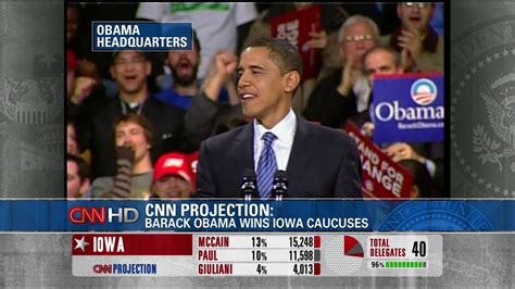 Obama Iowa Caucuses Victory Speech 2008 Cnn Hd Youtube