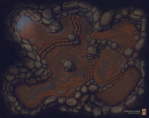Cave 24x19 Battlemaps Dnd World Map Dungeon Maps Fantasy Map