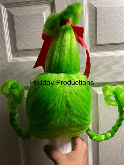 Cindy Lou Who Style Grinch Girl Costume Wig Whoville Adult Etsy Uk