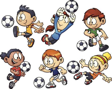 Kids Soccer Illustrations Royalty Free Vector Graphics And Clip Art Istock