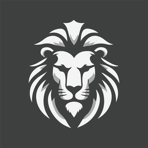 Lion Head Logo Vector Template Illustration Design 35625538 Vector Art