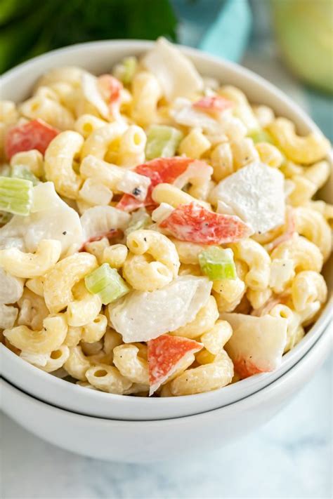 This Crab Macaroni Salad Recipe Is The Perfect Way To Make A
