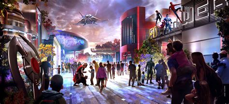 Disneyland® Paris Startet Mit Der Eröffnung Des Marvel Avengers Campus