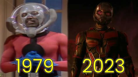 Evolution Of Ant Man In Movies And Tv 1979 2023 Youtube