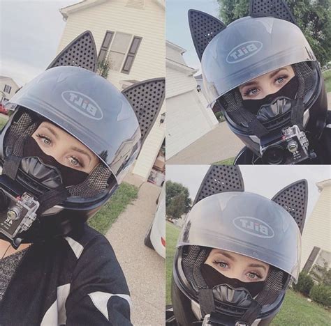 Cat Ear Helmet Upgrade Customers Womens Motorcycle Helmets Helmet