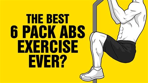 The Ultimate Exercise To Build 6 Pack Abs How To Do Hanging Knee