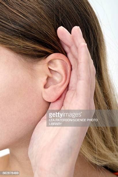 Woman Cupping Ear Photos And Premium High Res Pictures Getty Images