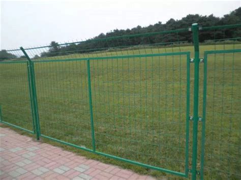 Green Powder Coated Wire Mesh Fencing Galvanized Wire Fence For