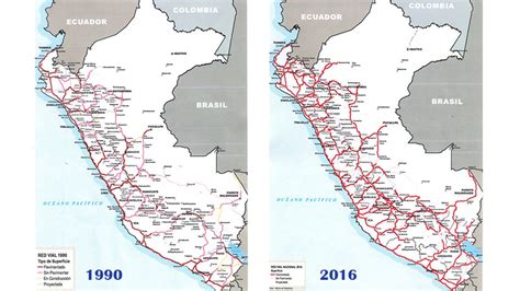 ¿cuánto Avanzó El Perú En Carreteras Desde 1990 Al 2016 Rpp Noticias