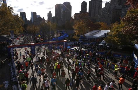 new york city marathon 2014 course map start time live stream results and road closures