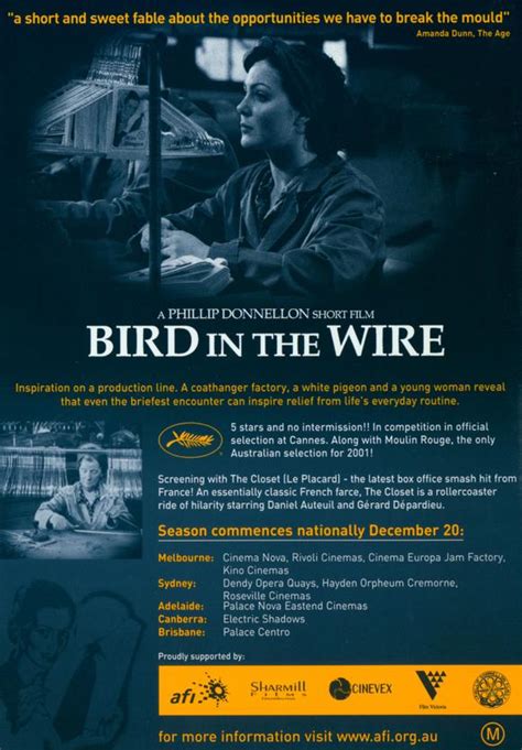 You will never watch another cop show again without it feeling silly and unrealistic compared to the wire. Bird in the Wire Movie Posters From Movie Poster Shop