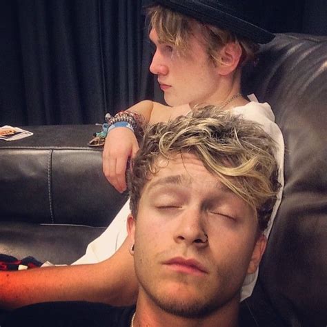 connor and tristan the vamps tristan evans connor ball