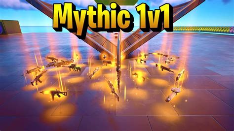 ⭐ 1v1 Mythic Legends ⭐ Fortnite Creative Map Code Dropnite