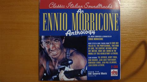 An Ennio Morricone Anthology Classic Italian Soundtracks De Ennio Morricone 1995 Cd X 2 Drg