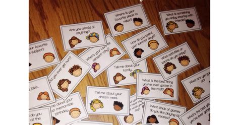 School Daisies Spend A Day In Second Grade Conversation Task Cards