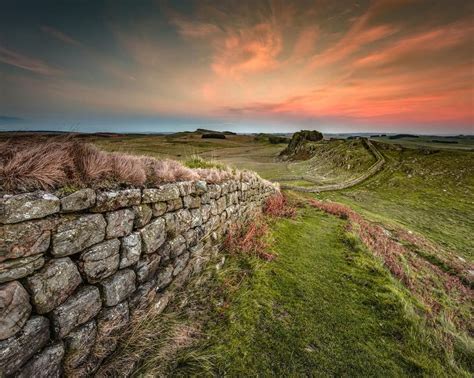 Ben Thomas On Instagram Old Photo From Hadrians Wall Sunset