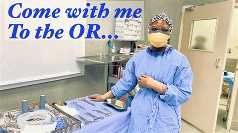 A Day In The Life Of A Scrub Nurse Registered Nurse Operating Room