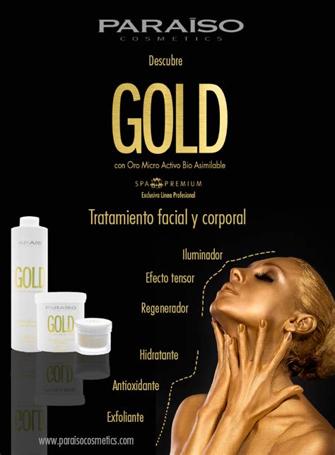 Tratamiento Gold Con Oro Micro Activo Paraíso Cosmetics