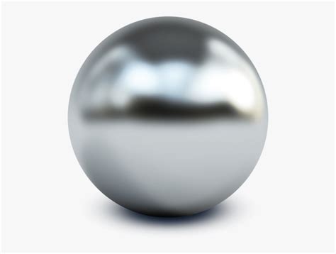 Silver Ball Png Metal Ball Clipart Transparent Png Kindpng