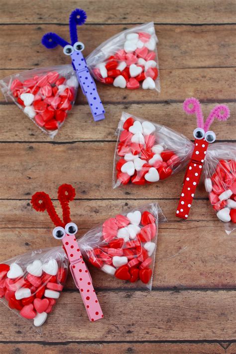 Butterfly Valentines Day Treat Bags Extreme Couponing Mom