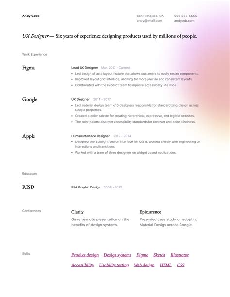 How To Write A User Experience Designer Resume And 2021 Sample