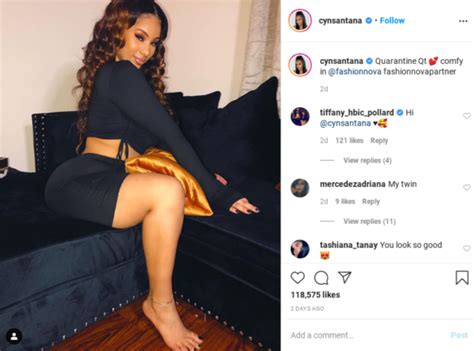 Look At That Drumstick Cyn Santana Fans Go Crazy Over Her Bodacious Curves