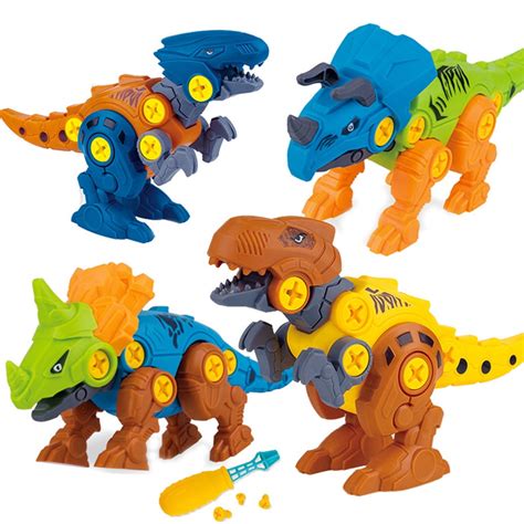 Take Apart Dinosaur Toy Diy Creative Dinosaur Building Toy Construction